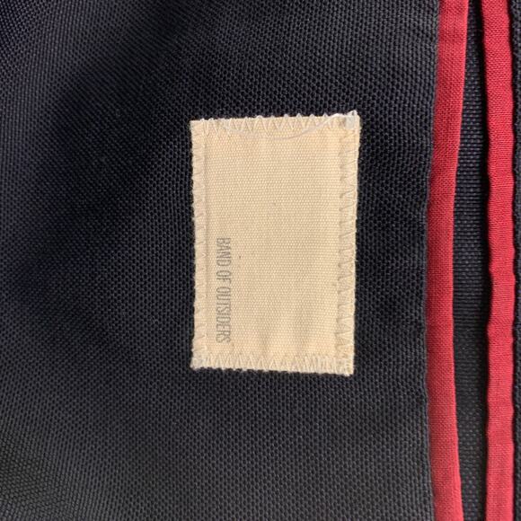 BAND OF OUTSIDERS Size 40 Navy Cotton / Linen Sport Coat - Picture 7 of 7